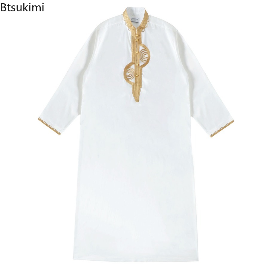 Kurta Men Cotton - Męskie stroje muzułmańskie z Bliskiego Wschodu,
