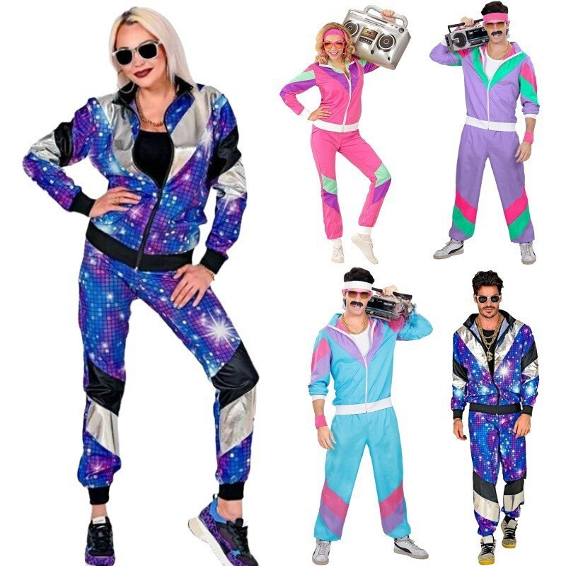 Ethnic Fashion Brands - Kostium na Halloween, styl lat 80.,
