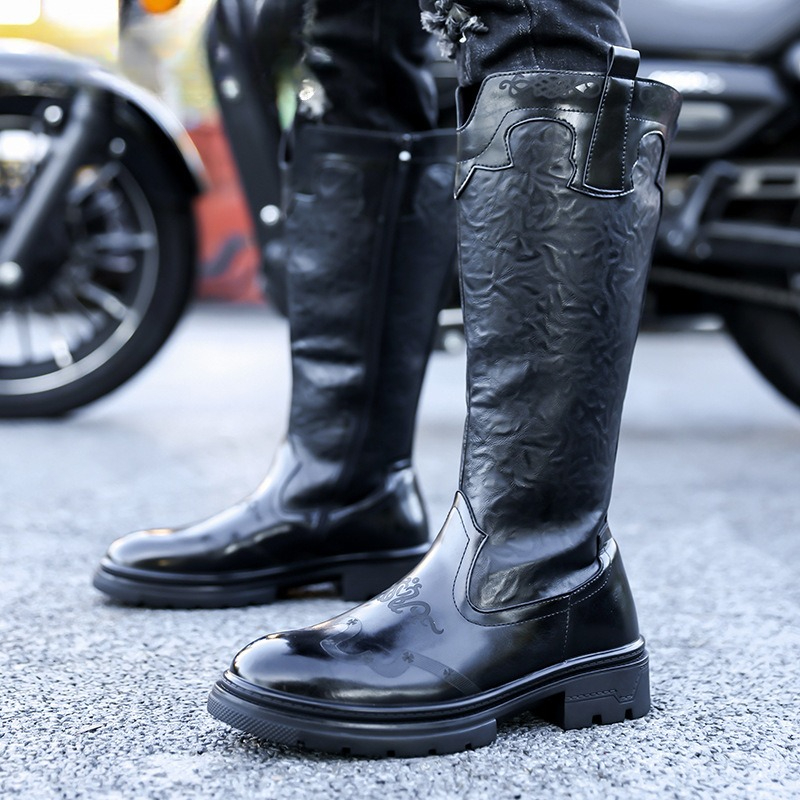 Męskie buty do połowy łydki, w – Ethnic Fashion In recenzja i cena