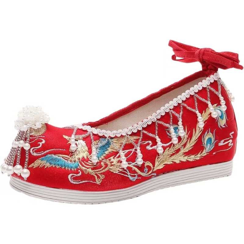 Damskie Nowe Czerwone Haftowan – Ethnic Style recenzja i cena