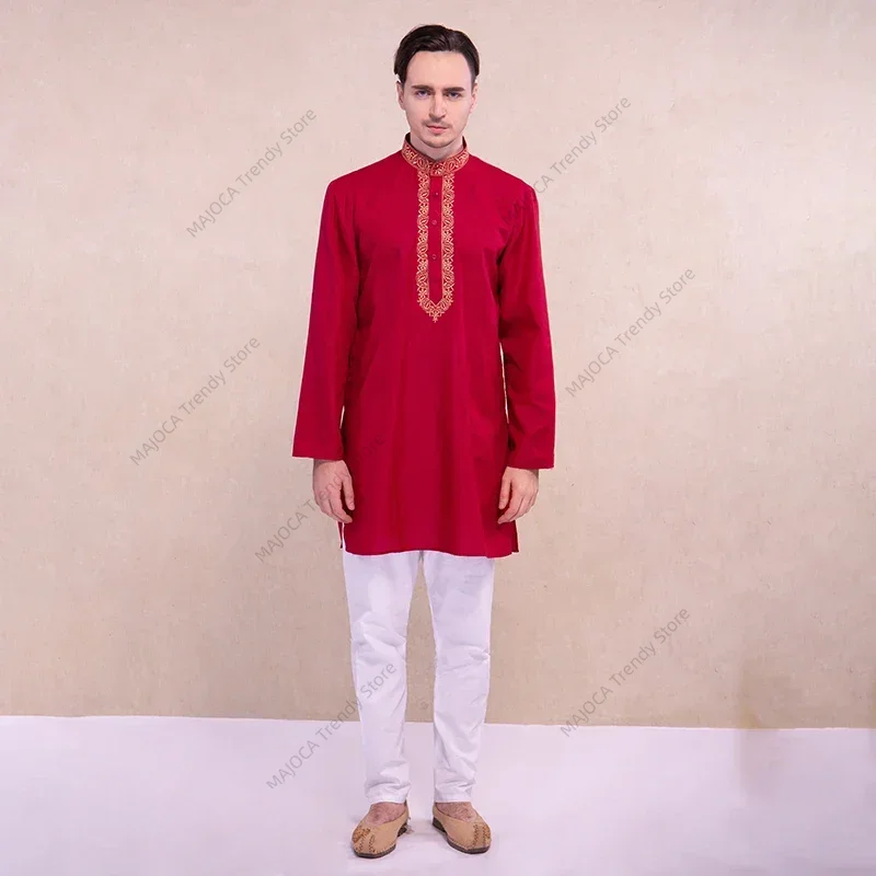 Męska odzież indyjska Kurtas K – Kurta Men Cotton recenzja i cena