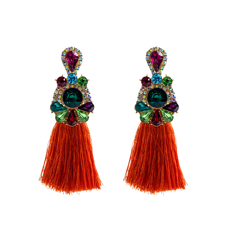 Kolorowe kolczyki z diamentami – Ethnic Fashion Brands recenzja i cena