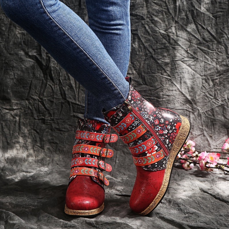 Markowe Damskie Botki Wiosna 2 – Ethnic Fashion Brands recenzja i cena
