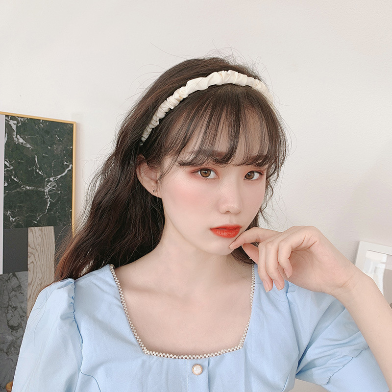 1,4 cm satynowe plisowane opas – Ethnic Fashion Accessories recenzja i cena